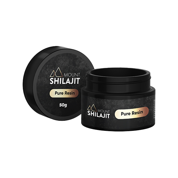 Mount Shilajit Pure Resin 50g High Quality, Rich in Fulvic Acid and Minerals